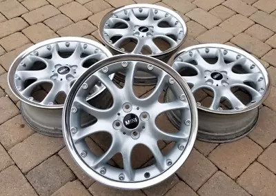 Mini Cooper S JCW R50 52 53 56 Clubman OEM R90 2-Piece 17  Wheels Rim *RESTORED* • $1595