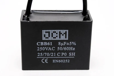 $8.95 • Buy Ceiling Fan Capacitor 8uf 250v Ac 8 Uf 250vac Motor Electric Cap 8mfd Mfd