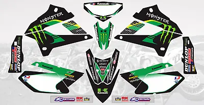 170915 Motocross Mx Graphics Decals Stickers For Kawasaki Klx250 D-tracker • $89