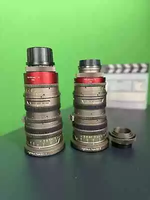 Angenieux EZ-1 And EZ-2 Zoom Lens Kit - EF And PL Mounts MINT++ ! • $16950