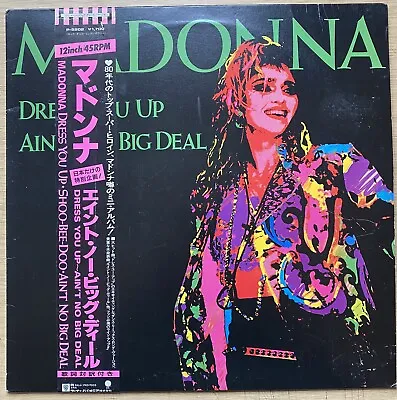 £25 • Buy Madonna Dress You Up - Rare Japanese Press With Insert - Good Cond - Rare!
