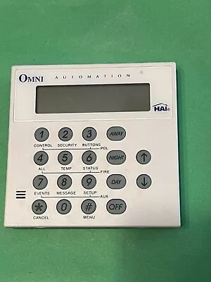 HAI Model 33A00-1 Omni LCD Console Pre-Owned • $144.97