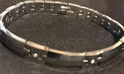  Tungsten Carbide And Diamond Bracelet 8 Inches • $45