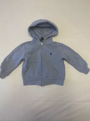 Ralph Lauren Baby Boy 24 Months Zip Hoodie • £10