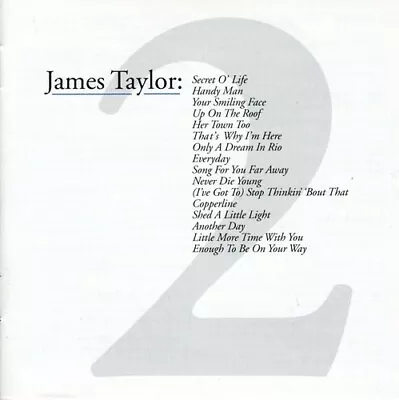 Greatest Hits Vol. 2 By Taylor James (CD 2010) • $2