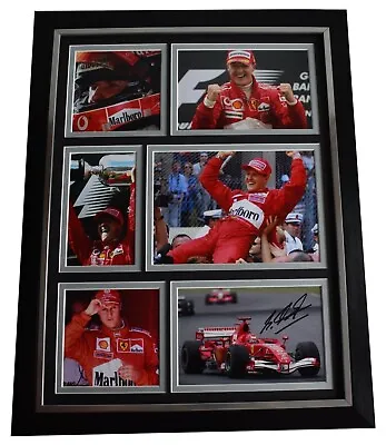 Michael Schumacher Signed Autograph Framed 16x12 Photo Display Formula 1 F1 COA • $809.30