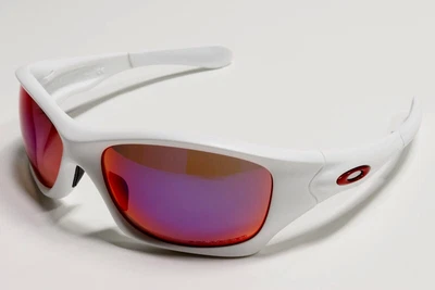 $399.95 • Buy Oakley Pit Bull OO9127-07 Matte White W/ OO Red Iridium Polarized Lens RARE