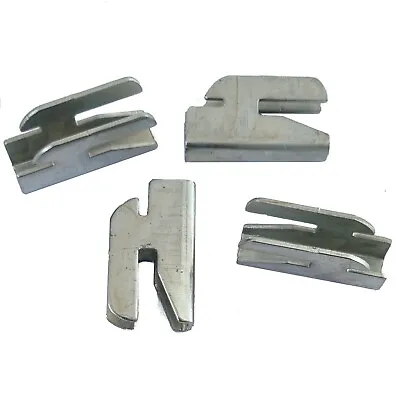 Shelf Clips For Realspace Tambour Roller Shutter 2 Door Cupboard Steel Set Of 4 • £3.99