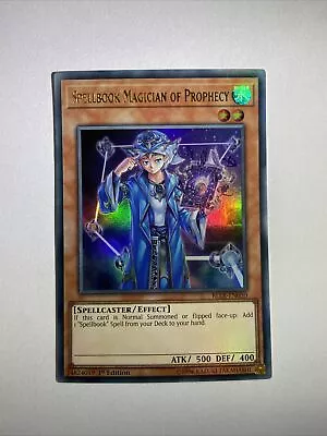 Spellbook Magician Of Prophecy BLLR-EN050 Ultra Rare 1st Edition YuGiOh • £1.70