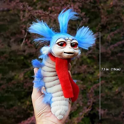 Worm From Labyrinths Handmade Worm Stuffed Toy Funny Present Plush Doll Gift ✦✦✦ • $17.63