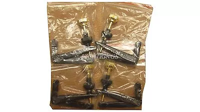 One Set:Viola Fine Tuner Black Metal BaseGolden Screw • $12.99