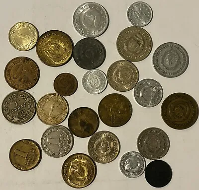 Large Yugoslavia  Coin Collection 20+ Coins • $11.99