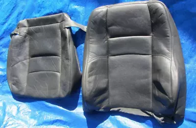 99-00 Volvo S70 V70 XC70 OEM Dark Grey Front DRIVERS LEFT Leather Seat Covers • $185