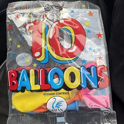 10  Mix Colour  Latex Balloons Party Decorations BaloonS. Free Delivery.🚚 • £1.50