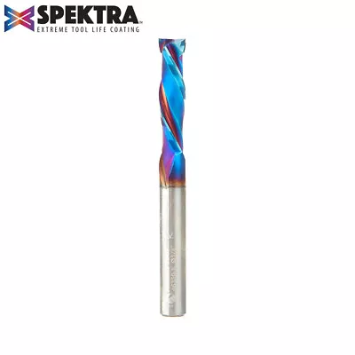 Amana 46350-K CNC Spektra Mortise Compression Spiral 1/4 D X 1 CH 1/4 Shank • $74.66