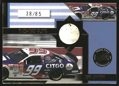 2002 Press Pass Stealth Race Used Glove Cars #GLC8 Jeff Burton's Car /85        • $15