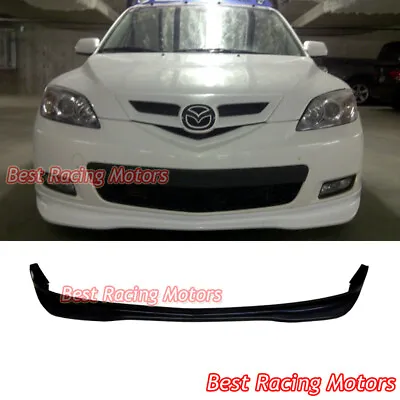 $164.99 • Buy For 2007-2009 Mazda 3 5dr Hatchback JDM Style Front Bumper Lip (ABS)