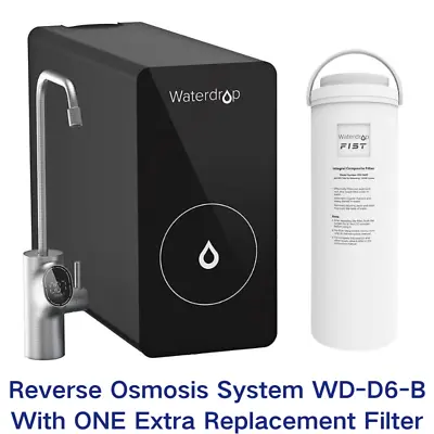 Waterdrop Refurbished D6 Reverse Osmosis System With WD- D6RF 2 Filters 2 Year • $299