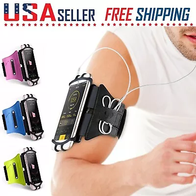 Cell Phone Sports Arm Band Holder Running Jogging Workout Gym Bike IPhone Galaxy • $9.49