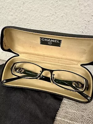 Vintage CHANEL Eyeglasses Frames Mod. 2106 C.334 Size 51-16 135 Made In Italy • $120.29