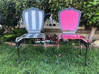 Vintage Pair Of Designer Lucite Chairs  • $1900