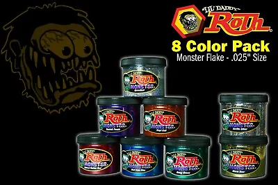 Roth Metal Flake 8 Color Pack MONSTER • $124.99