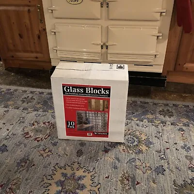 £85 • Buy Glass Bricks Blocks 10 Pack New
