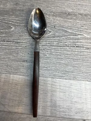 1 VTG MCM Ecko Eterna Canoe Muffin  Spoon JAPAN Stainless Silverware Plain • $7.46