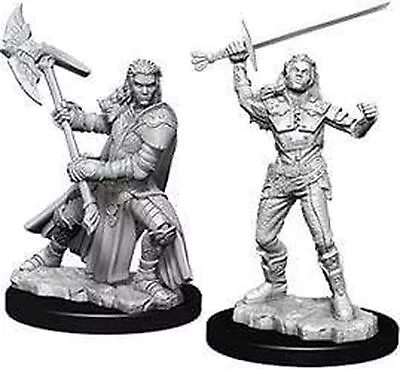 D&D Nolzur's Marvelous Miniatures - Female Half-Orc Fighter • £19.48