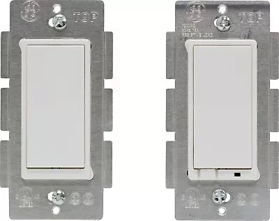 $49.95 • Buy GE 45614 3-way On/Off Light Two (2) Switch Kit Z-Wave, Wireless Lighting Control