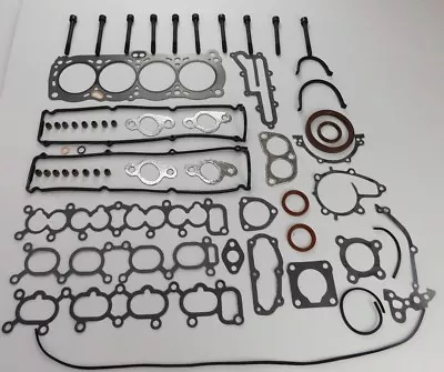 Full Engine Head Gasket Set Bolts For S13 Silvia 180sx 200sx Sunny 1.8 Ca18det • $149.17