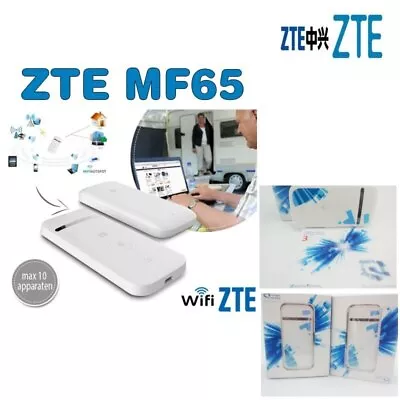 Unlock Brand New ZTE MF65 Mini 3G Wireless WiFi Router And Pocket Wireless WiFi • $34.72