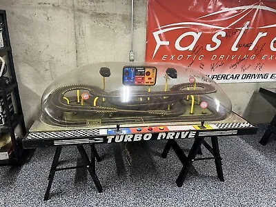 1988 ICE Turbo Drive Arcade Machine Slot Car Racing Game Only 250 Made. • $2500