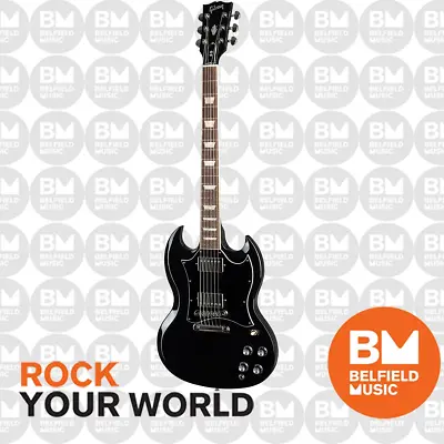 Gibson SG Standard Electric Guitar Ebony - SGS00EBCH1 - Brand New • $3399