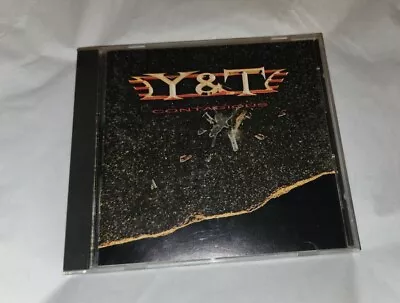 Y&T Cd CONTAGIOUS  Dave Meniketti De Grasso Kennemore 9 24142-2 • $15