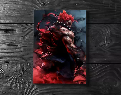 Akuma Street Fighter Capcom Video Game Poster Print - No Frame • $12.99