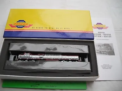 $159.99 • Buy WRONG BOX Genesis SD70 SD-70,DCC Sound,Electro-Motive,Diesel Locomotive,HO Scale