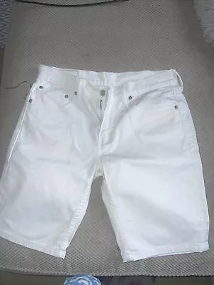 Levi Men’s Jean Shorts Sz32 • £9.94