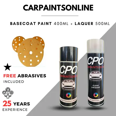 Car Spray Paint For JAGUAR S TYPE - FREE ABRASIVES - FREE 48 HOUR DELIVERY • £25.50