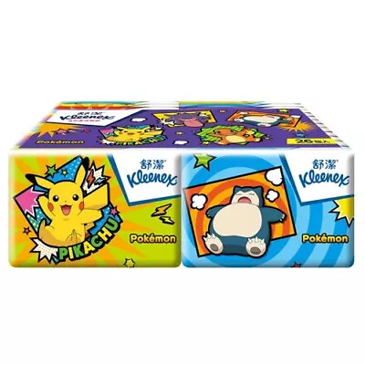 [KLEENEX X POKEMON] Hand Travel Pocket Tissues 26 Pcs/1pack NEW • $14.39