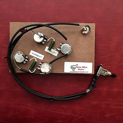 The Blues Prewired Guitar Wiring Upgrade KIt PIO Caps Fits Gibson Epiphone ES175 • $103.50