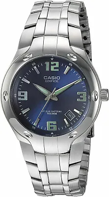 Casio EF106D-2AV Men's Edifice Stainless Steel Watch 10 Year Battery 100 Mtr • £45.99