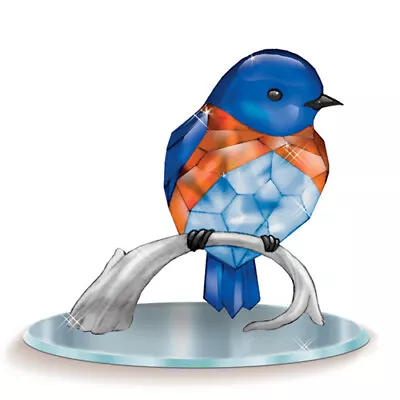 £38.63 • Buy The Hamilton Collection Beauty Of The Sapphire Songbird Figurine By Blake Jensen