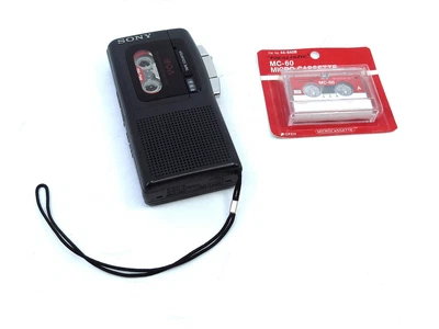 £24.34 • Buy SONY M-717V Voice Operated Recorder MicroCassette W/ 2x MC-60 Tapes