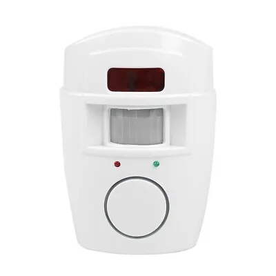 Wireless Infrared Alarm System Motion Sensor Detector Home Security 105dB Al BEA • $15.42