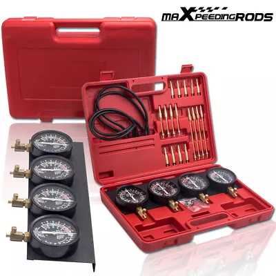 Fuel Pressure Carburetor Vacuum Synchronizer Carb Sync Gauges Professional Tools • $112.39