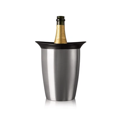 $82.36 • Buy Vacu Vin FBA_3647360 Ice Champagne Cooler, Stainless Steel