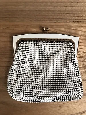 Vintage / Retro 1980s “OROTON” White Mesh Coin Purse Wallet Made In West Germany • $25