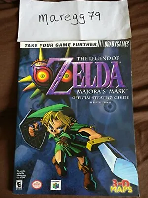 The Legend Of Zelda: Majora's Mask Official Strategy Guide (The Legend Of Ze... • $44.95