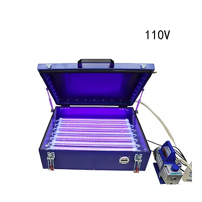 Vacuum LED Exposure Unit 18in*22in Silk Screen Pad Print Plate Making Machine • $569.64